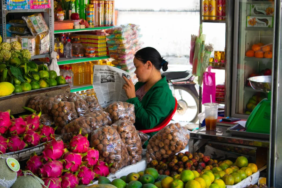 Ngăn mát đồ tươi